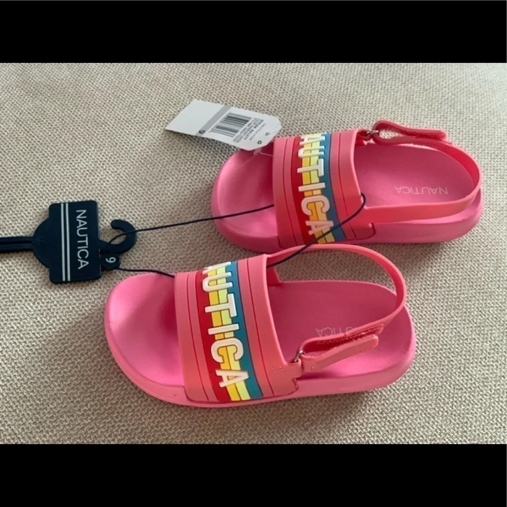 Nautica Girl’s Slide Pool Sandal